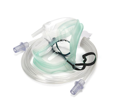 EcoLite™ Sauerstoff-Maske Erwachsene mit Schlauch 2.1m