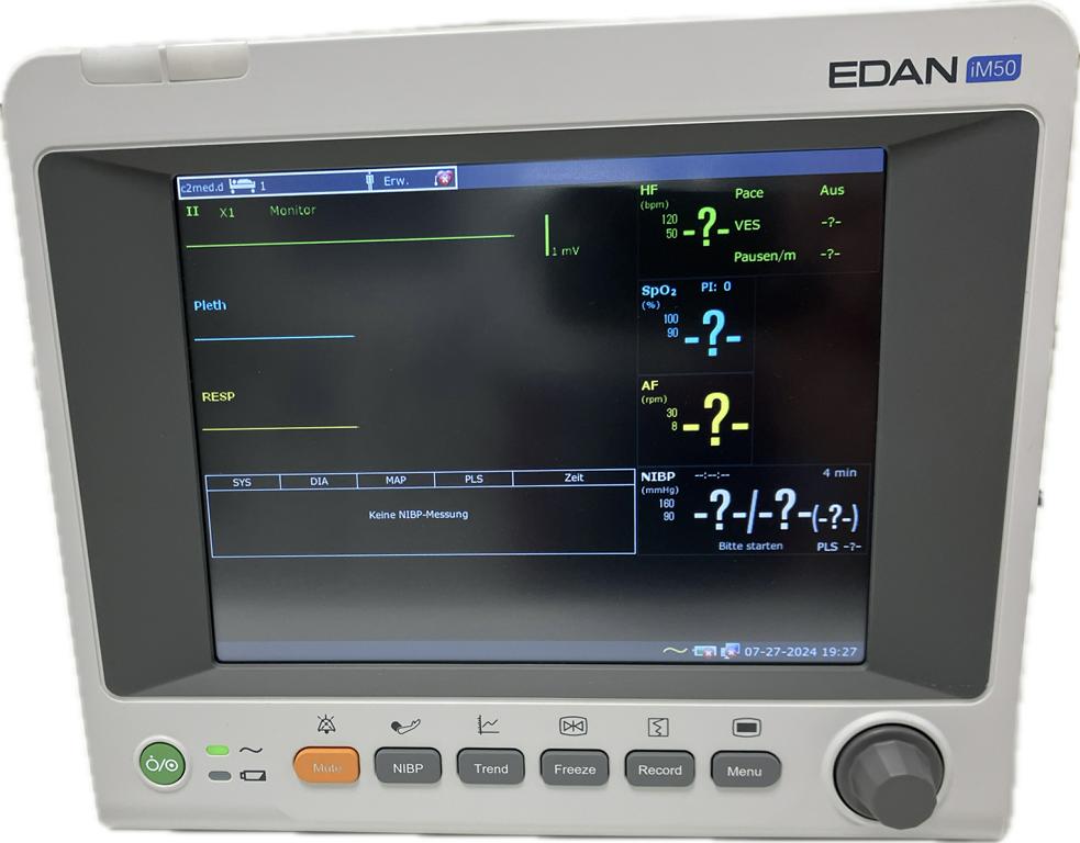 EDAN iM50 Patientenmonitor EKG, SpO2, NIBP