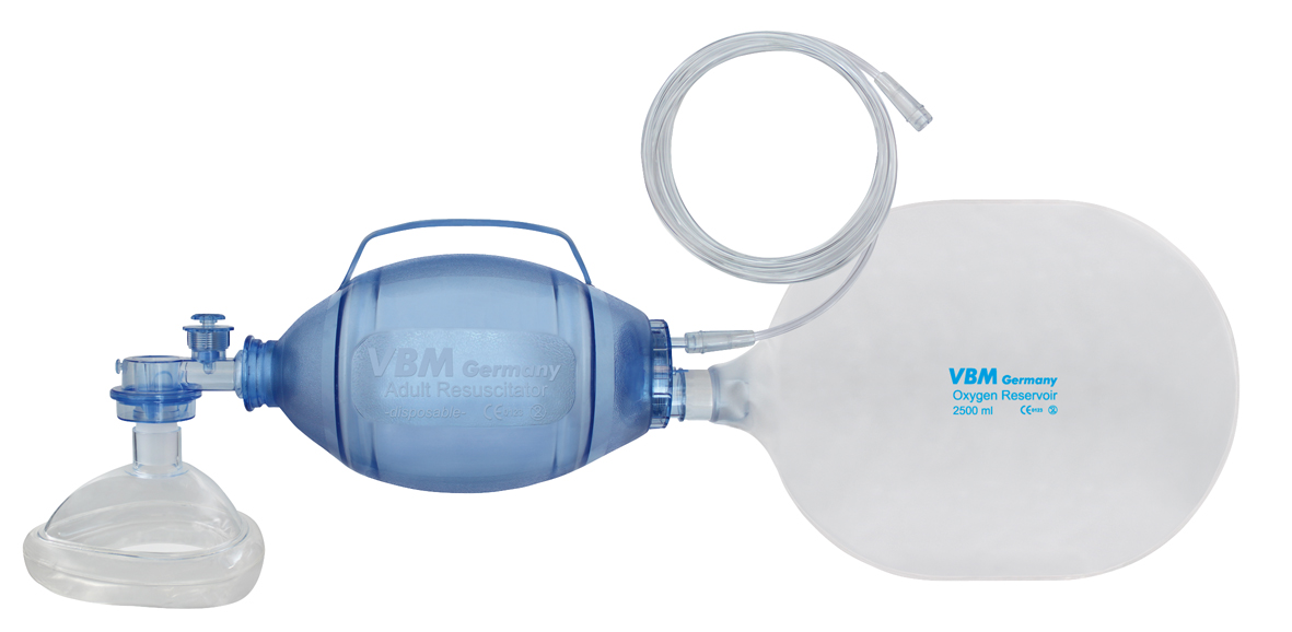 VBM Beatmungsbeutel-Set (PVC) für Erwachsene