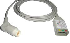 ECO EKG-Stammkabel, HP/Philips, 3-Ableitungen