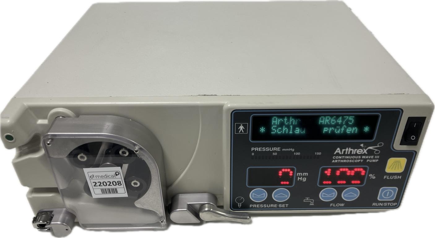 Arthrex AR-6475 Continuous Wave III Arthroscopy Pump